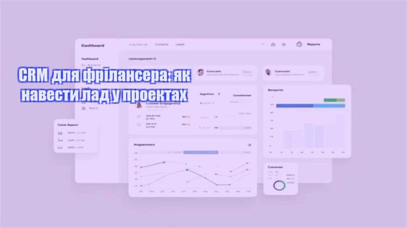 crm dlya frilansera yak navesty lad u proektah
