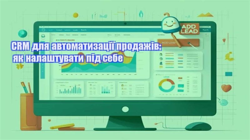 crm dlya avtomatyzacziyi prodazhiv yak nalashtuvaty pid sebe