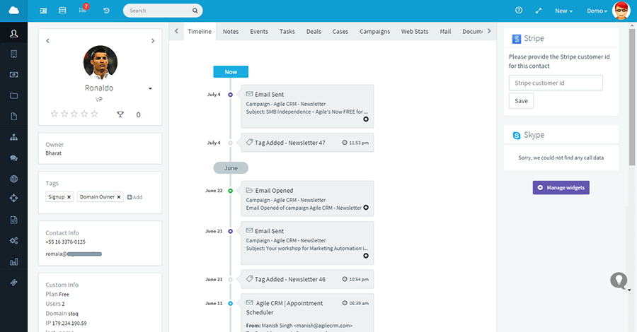 agile crm tamay