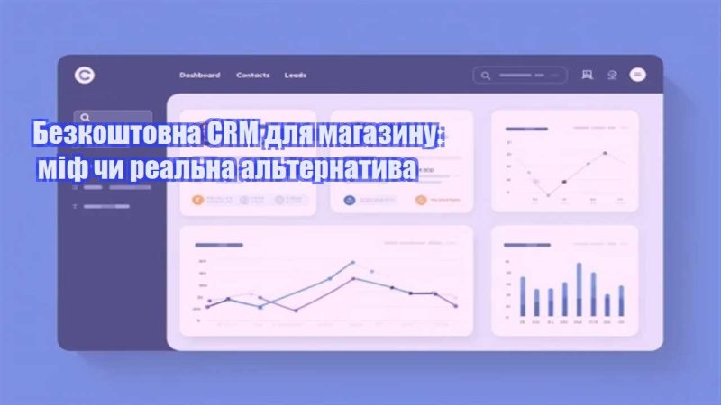 bezkoshtovna crm dlya magazynu mif chy realna alternatyva