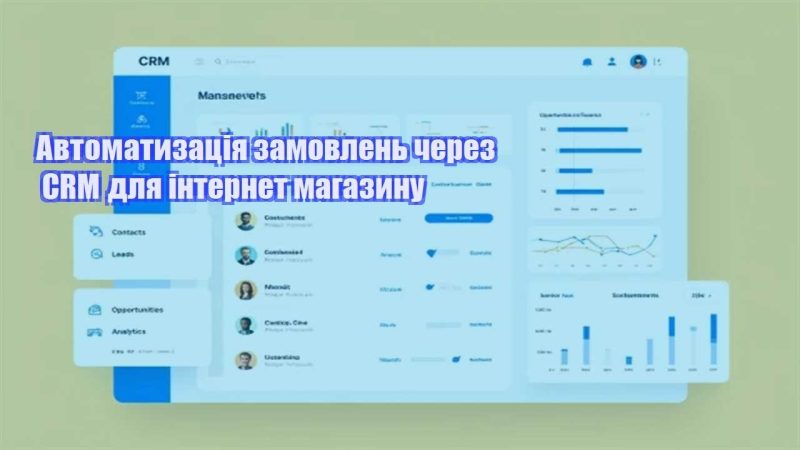 avtomatyzacziya zamovlen cherez crm dlya internet magazynu